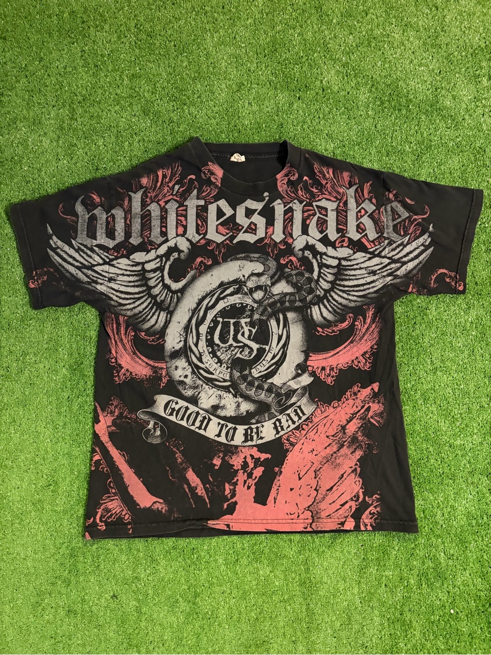 Vintage Whitesnake Good To Be Bad Graphic T-Shirt